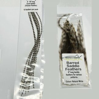 Grizzly Hackle Feathers