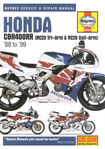 Honda CBR400 Manuals & Parts Micro Fishes - Image 3