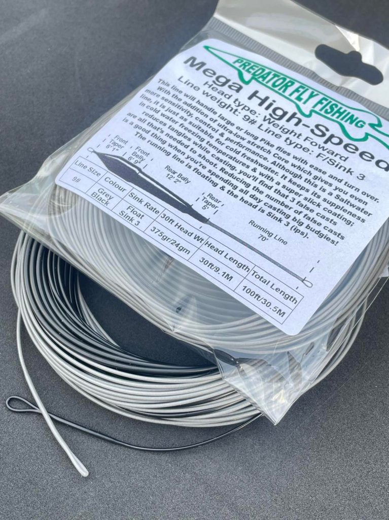 Mega High Speed Sink 3 | Pike Fly Line | Predator Fly Fishing