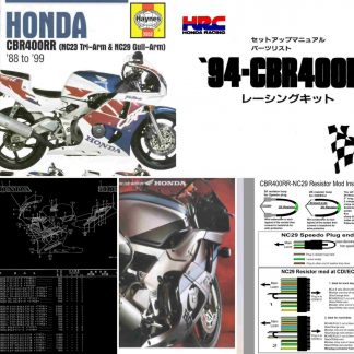 Honda CBR400 Manuals & Parts Micro Fishes