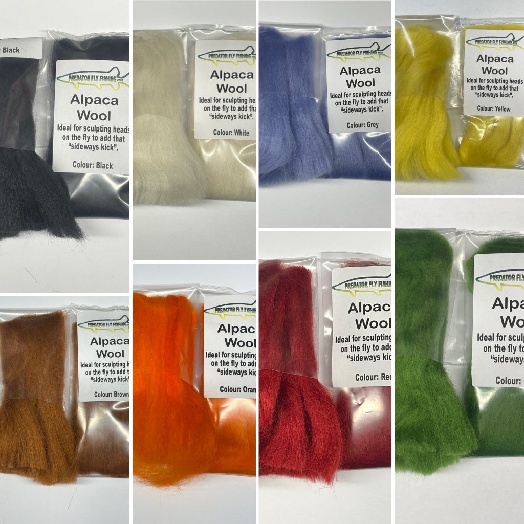 Predator Wool Alpaca Wool | Pike Tying materials | Predator Fly Fishing