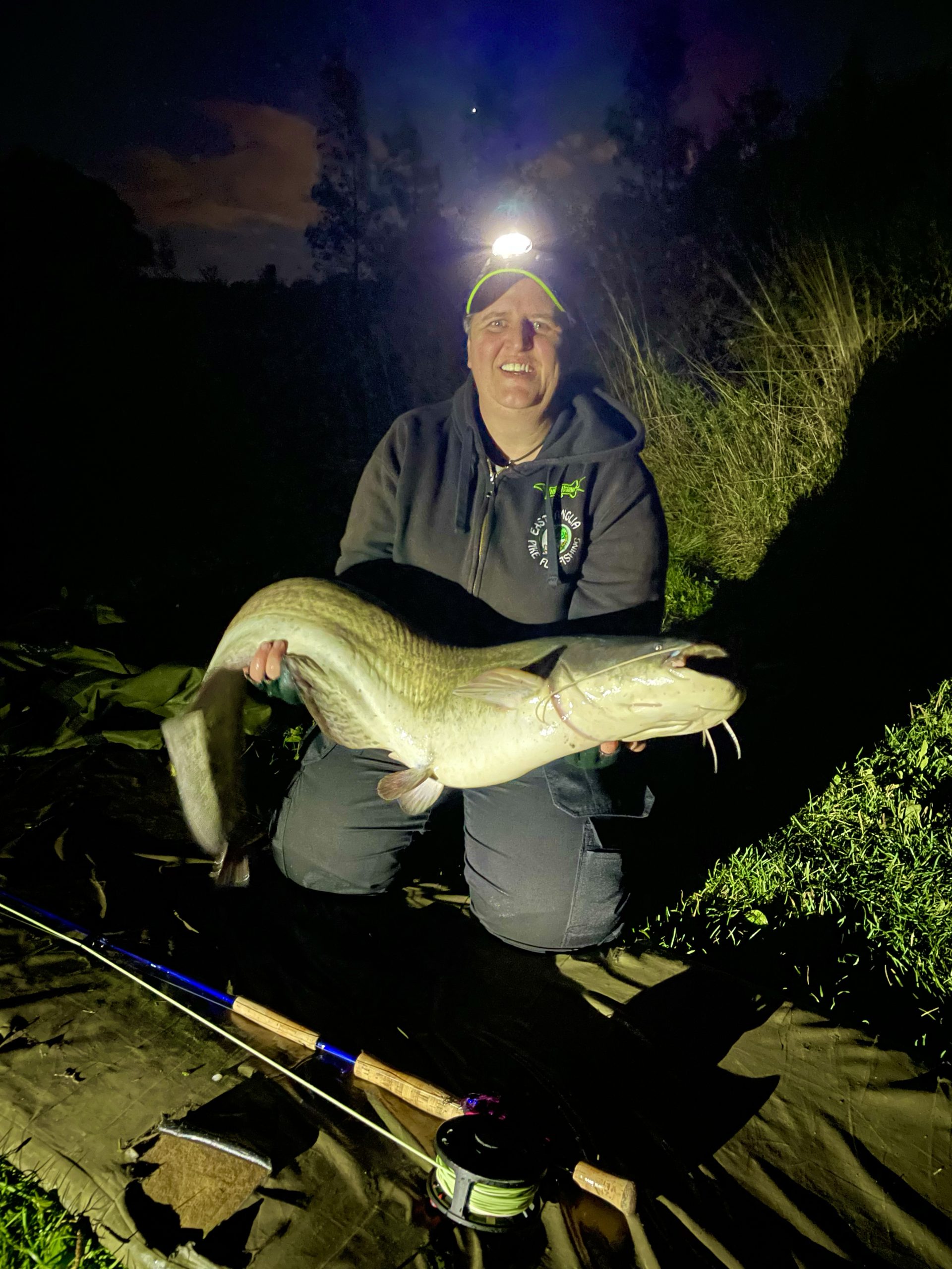 FLY FISHING FOR CATFISH: Jaw-dropping UK action on the fly, at