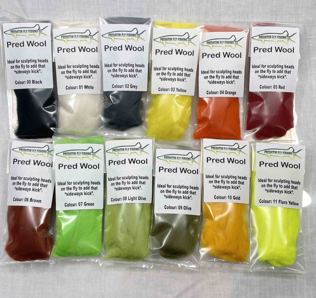 Predator Wool Pred Wool | Pike Tying materials | Predator Fly Fishing